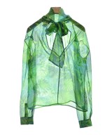 GIANNI VERSACE（ジャンニヴェルサーチ）カジュアルシャツ 緑 サイズ:38(S位) レディース/2200622599014