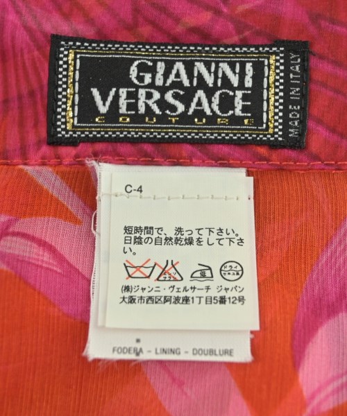 GIANNI VERSACE（ジャンニヴェルサーチ）カジュアルシャツ 赤 サイズ:38(S位) レディース/2200622599076
