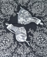 GIANNI VERSACE（ジャンニヴェルサーチ）ストール 黒 サイズ:- レディース/2200629679580