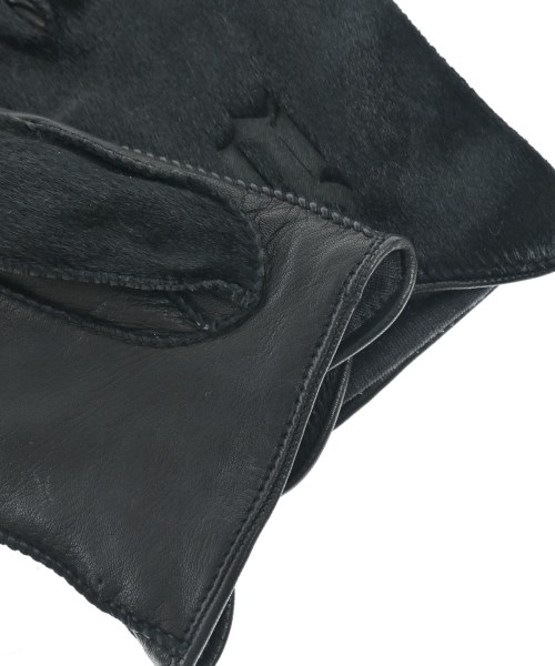 GIANNI VERSACE（ジャンニヴェルサーチ）手袋 黒 サイズ:M レディース/2200633466084