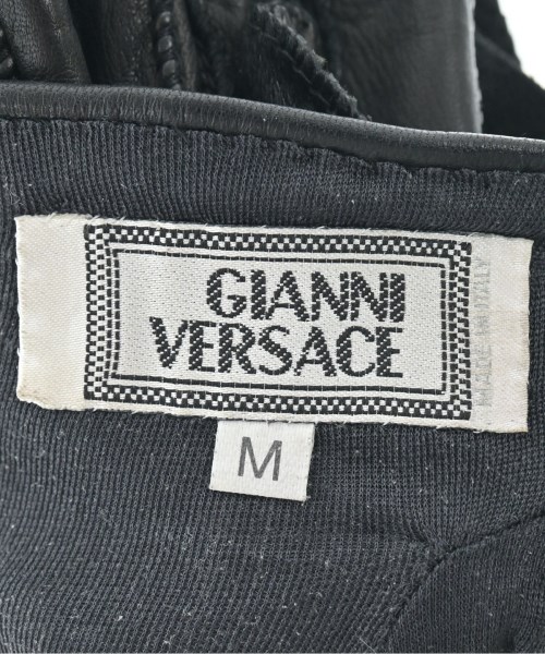 GIANNI VERSACE（ジャンニヴェルサーチ）手袋 黒 サイズ:M レディース/2200633466084