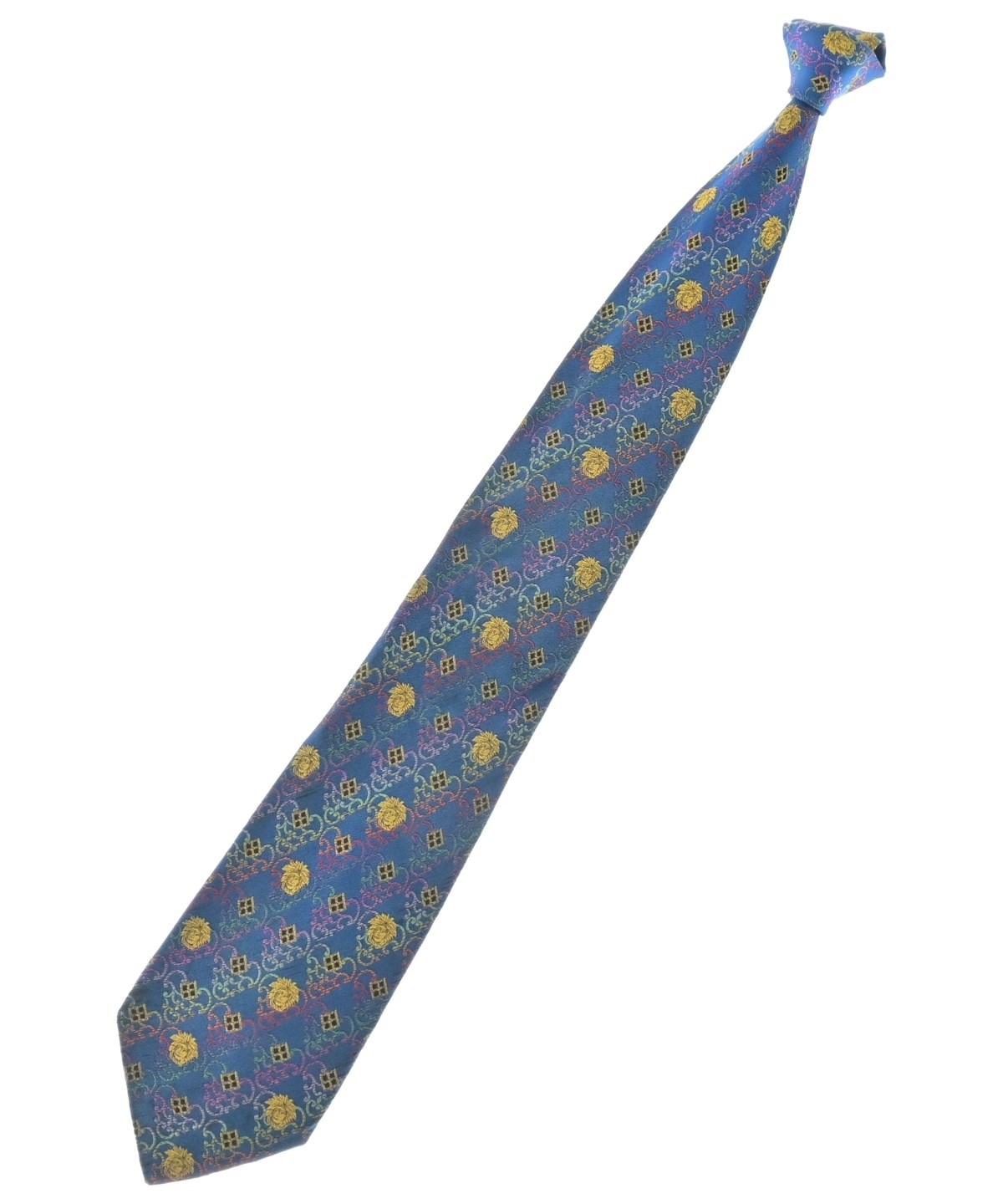 GIANNI VERSACE（ジャンニヴェルサーチ）ネクタイ 青 サイズ:- メンズ