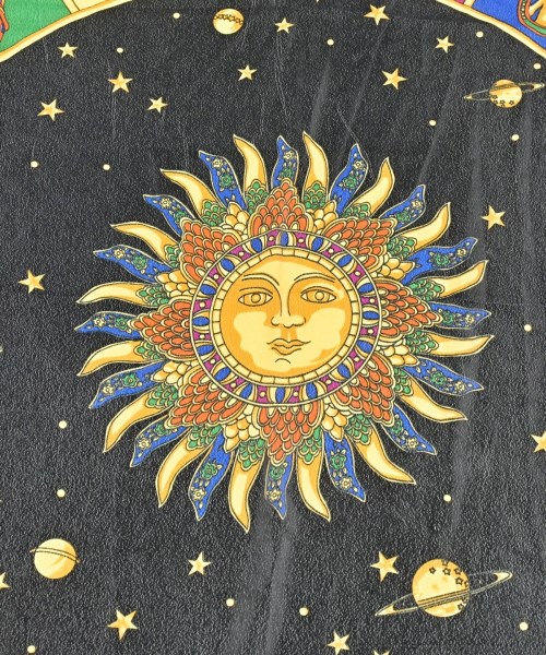 GIANNI VERSACE（ジャンニヴェルサーチ）ストール 黒 サイズ:- メンズ/2200618335053