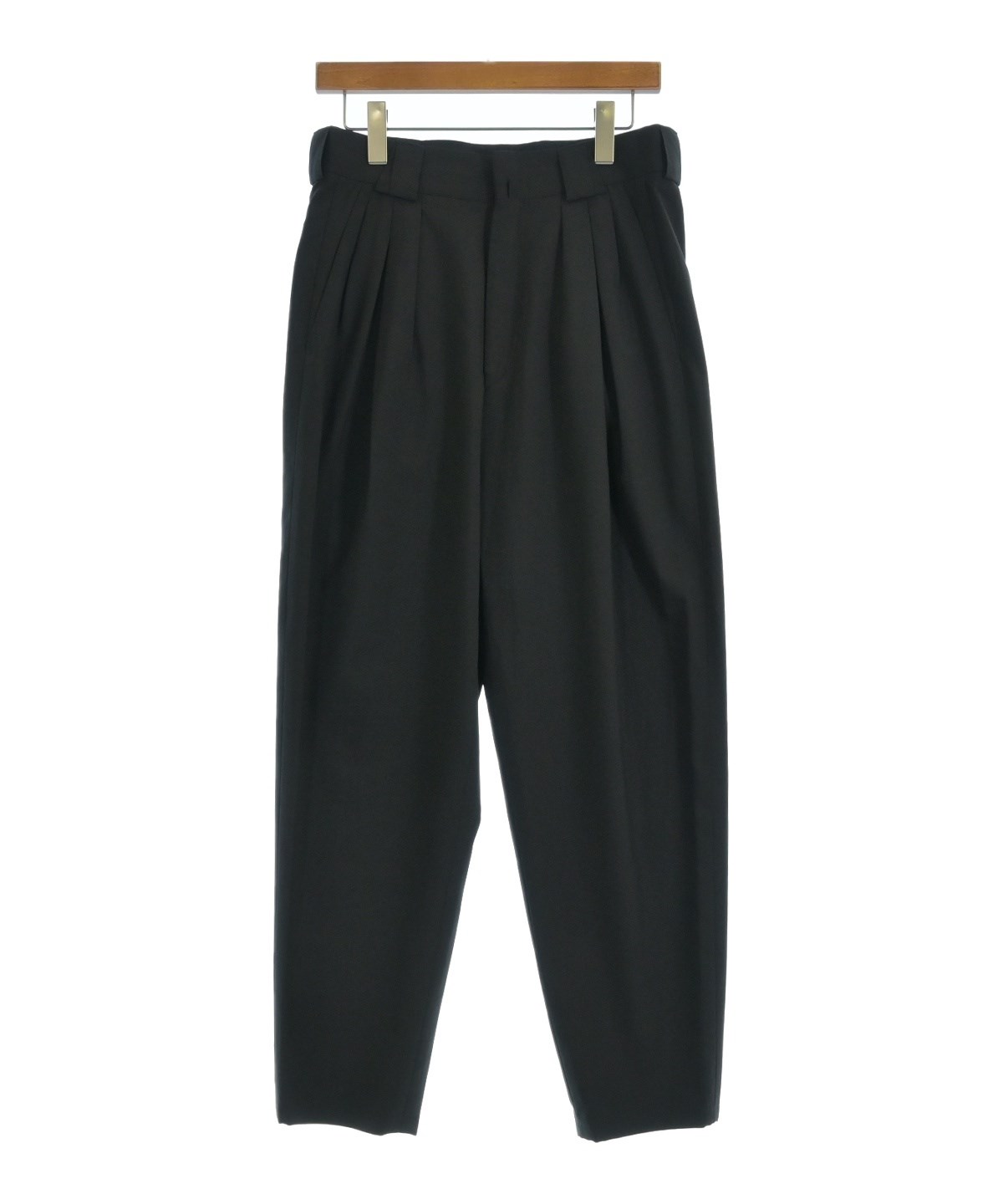 GIANNI VERSACE ジャンニヴェルサーチ スラックス ブラック 46 GIANNI VERSACE(ジャンニヴェルサーチ)スラックス 黒 サイズ