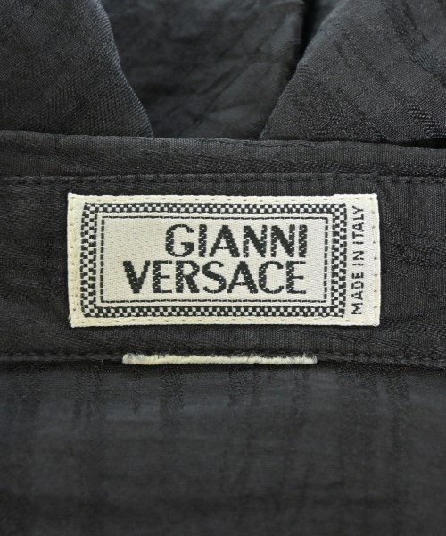 GIANNI VERSACE（ジャンニヴェルサーチ）カジュアルシャツ 黒 サイズ:52(XXL位) メンズ/2200699981033