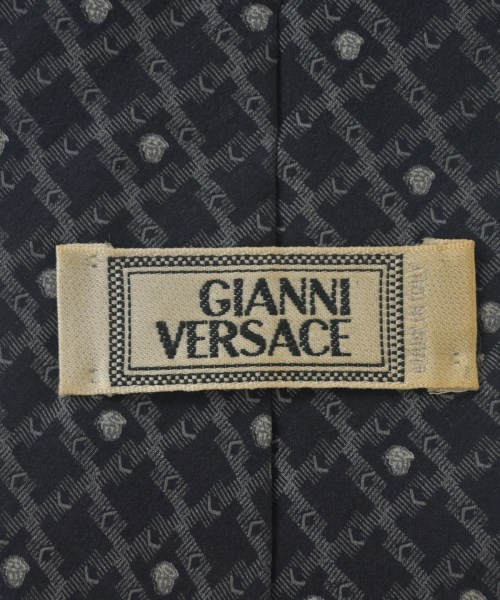 GIANNI VERSACE（ジャンニヴェルサーチ）ネクタイ 黒 サイズ:- メンズ/2200703025418