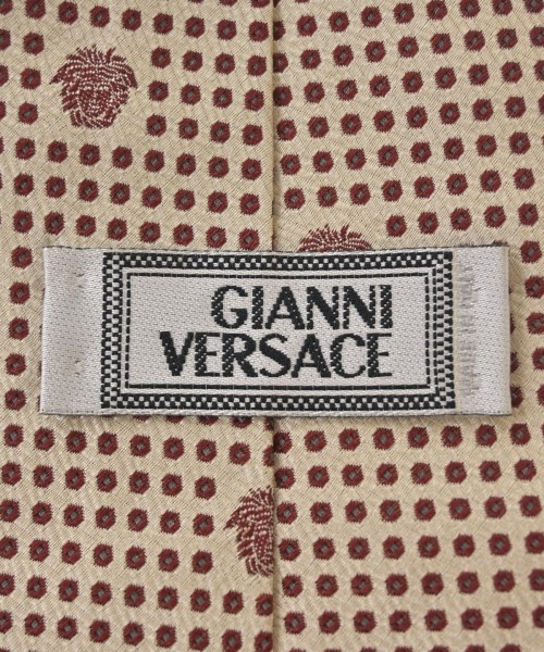 GIANNI VERSACE（ジャンニヴェルサーチ）ネクタイ ベージュ サイズ:- メンズ/2200708357040