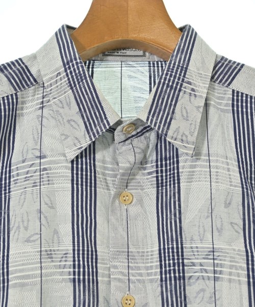 GIANNI VERSACE（ジャンニヴェルサーチ）カジュアルシャツ グレー サイズ:48(L位) メンズ/2200665922084