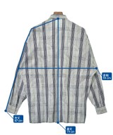 GIANNI VERSACE（ジャンニヴェルサーチ）カジュアルシャツ グレー サイズ:48(L位) メンズ/2200665922084