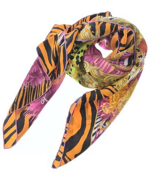 GIANNI VERSACE（ジャンニヴェルサーチ）バンダナ・スカーフ 黄 サイズ:- レディース/2200663363223