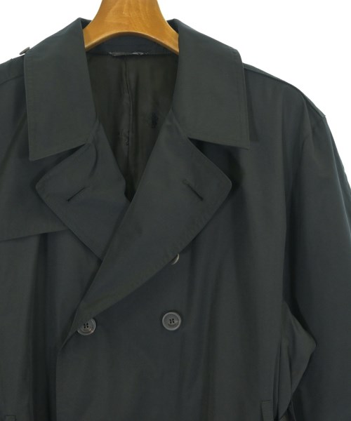 GIANNI VERSACE（ジャンニヴェルサーチ）トレンチコート 黒 サイズ:52(XXL位) メンズ/2200687030019