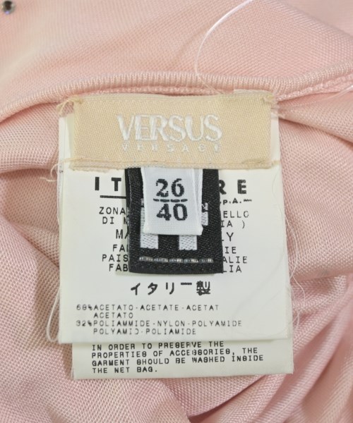 VERSUS（ヴェルサス）ワンピース ピンク サイズ:40(M位) レディース/2200682049047