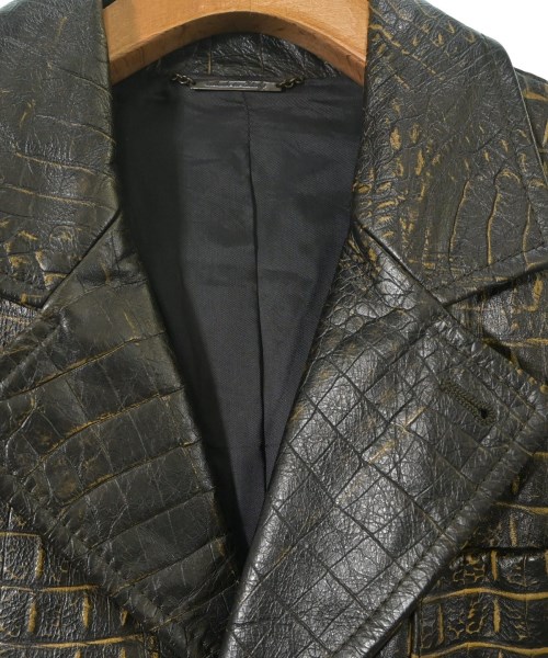 GIANFRANCO FERRE（ジャンフランコフェレ）チェスターコート 黒 サイズ:50(XL位) メンズ/2200640768041