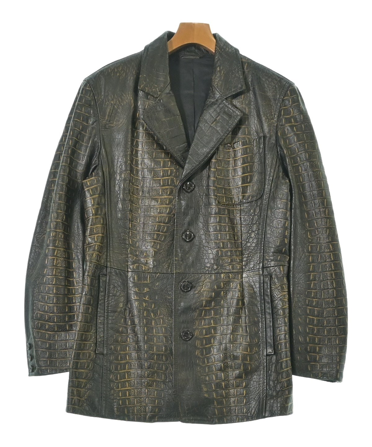 GIANFRANCO FERRE（ジャンフランコフェレ）チェスターコート 黒 サイズ