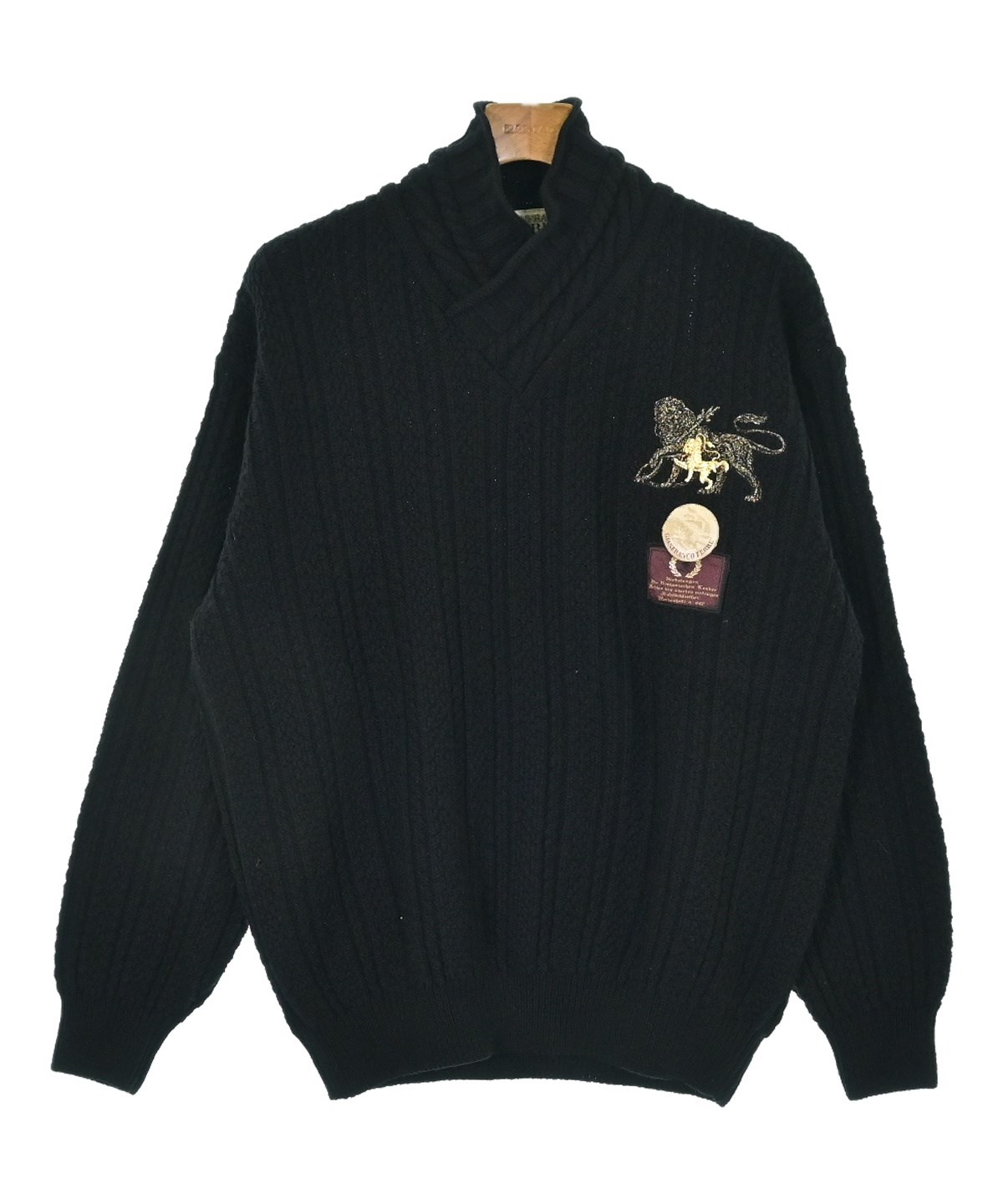 GIANFRANCO FERRE セーター GIANFRANCO FERRE（ジャンフランコフェレ）ニット・セーター 黒 サイズ