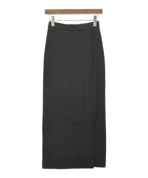 GIANFRANCO FERRE(ジャンフランコフェレ)ロング・マキシ丈スカート 茶 サイズ:40(M位)/2200642089083