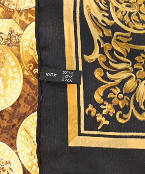 GIANFRANCO FERRE（ジャンフランコフェレ）バンダナ・スカーフ 黒 サイズ:- レディース/2200629679948