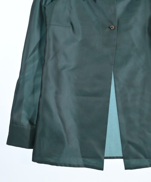 GIANFRANCO FERRE（ジャンフランコフェレ）ブラウス 緑 サイズ:38(S位) レディース/2200674018068