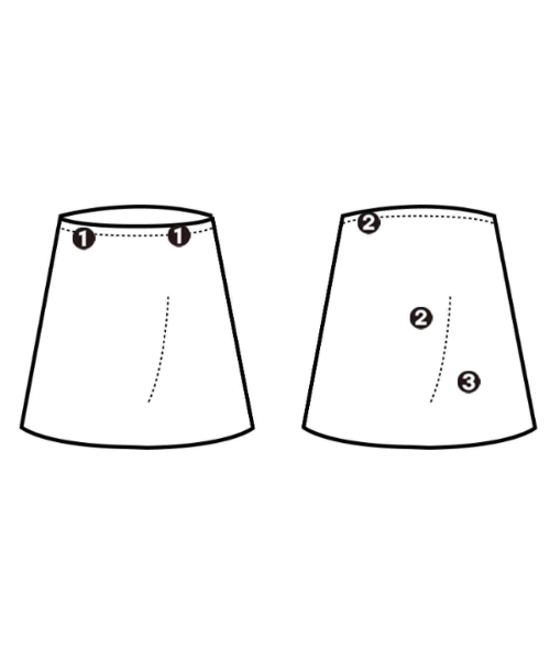 GIANFRANCO FERRE（ジャンフランコフェレ）ミニスカート 紫 サイズ:38(S位) レディース/2200656934171