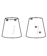 GIANFRANCO FERRE（ジャンフランコフェレ）ミニスカート 紫 サイズ:38(S位) レディース/2200656934171