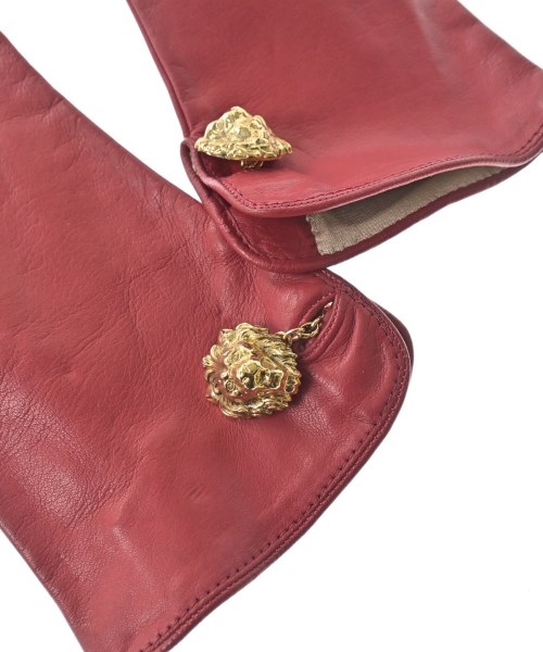 GIANFRANCO FERRE（ジャンフランコフェレ）手袋 赤 サイズ:M レディース/2200649476015