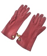 GIANFRANCO FERRE（ジャンフランコフェレ）手袋 赤 サイズ:M レディース/2200649476015
