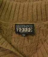 GIANFRANCO FERRE（ジャンフランコフェレ）ニット・セーター 茶 サイズ:52(XXL位) メンズ/2200653550381