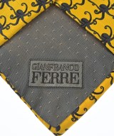 GIANFRANCO FERRE（ジャンフランコフェレ）ネクタイ 黄 サイズ:- メンズ/2200735433137