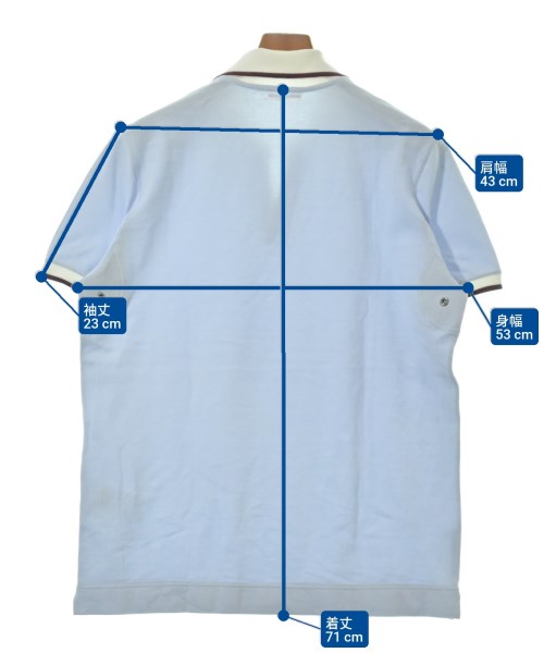 PRADA SPORT（プラダスポーツ）ポロシャツ 青 サイズ:M メンズ/2200594329046