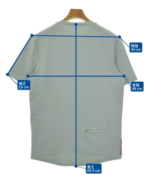 PRADA SPORT（プラダスポーツ）Tシャツ・カットソー 青 サイズ:M メンズ/2200594329237