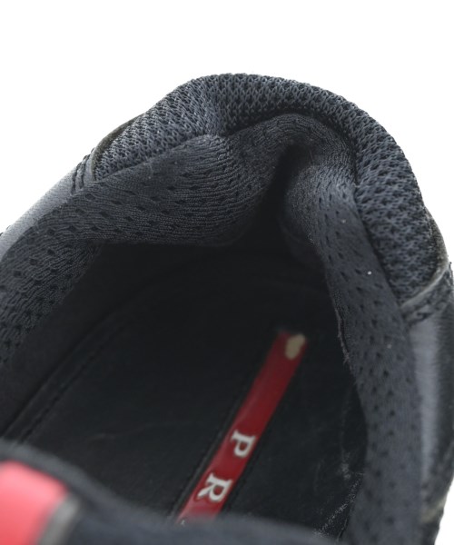 PRADA SPORT（プラダスポーツ）スニーカー 黒 サイズ:8.5(27.5cm位) メンズ/2200626088118