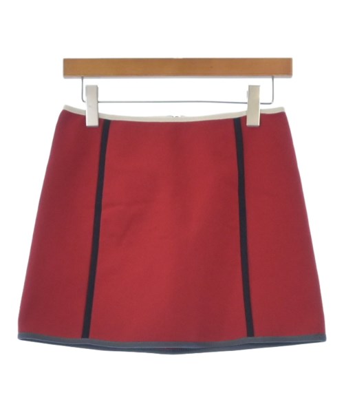 PRADA SPORT(プラダスポーツ)ミニスカート 赤 サイズ:38(M位)/2200644301077