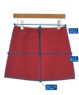 PRADA SPORT（プラダスポーツ）ミニスカート 赤 サイズ:38(M位) レディース/2200644301077
