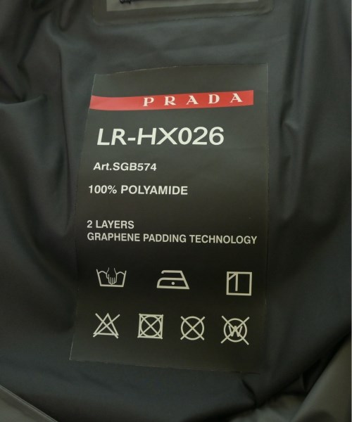 PRADA SPORT（プラダスポーツ）ダウンジャケット/ダウンベスト グレー サイズ:L メンズ/2200621932027