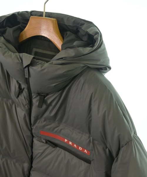 PRADA SPORT（プラダスポーツ）ダウンジャケット/ダウンベスト グレー サイズ:L メンズ/2200621932027