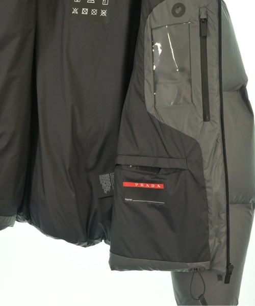 PRADA SPORT（プラダスポーツ）ダウンジャケット/ダウンベスト グレー サイズ:L メンズ/2200621932027