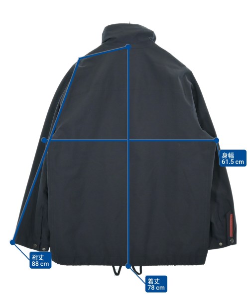 PRADA SPORT（プラダスポーツ）マウンテンパーカー 紺 サイズ:46(M位) メンズ/2200622256085