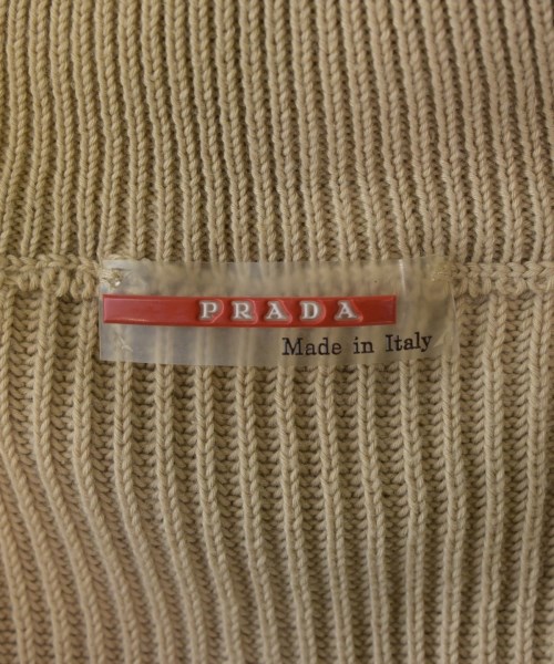 PRADA SPORT（プラダスポーツ）ニット・セーター ベージュ サイズ:50(XL位) メンズ/2200623290071