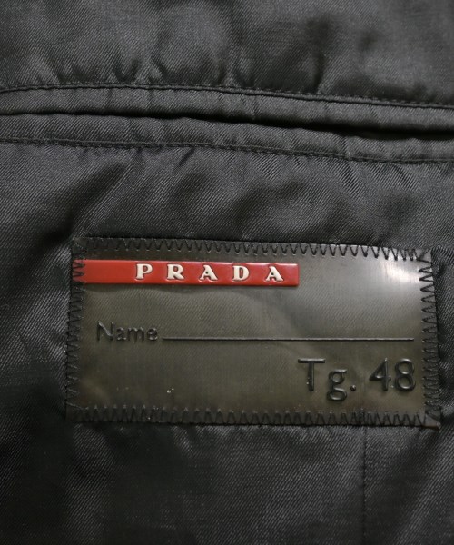 PRADA SPORT（プラダスポーツ）ダウンジャケット/ダウンベスト 黒 サイズ:-(L位) メンズ/2200623862025