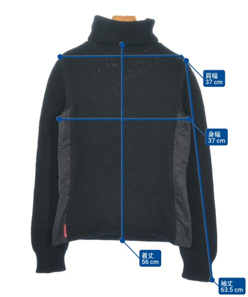 PRADA SPORT（プラダスポーツ）ニット・セーター 黒 サイズ:40(M位) レディース/2200624441021