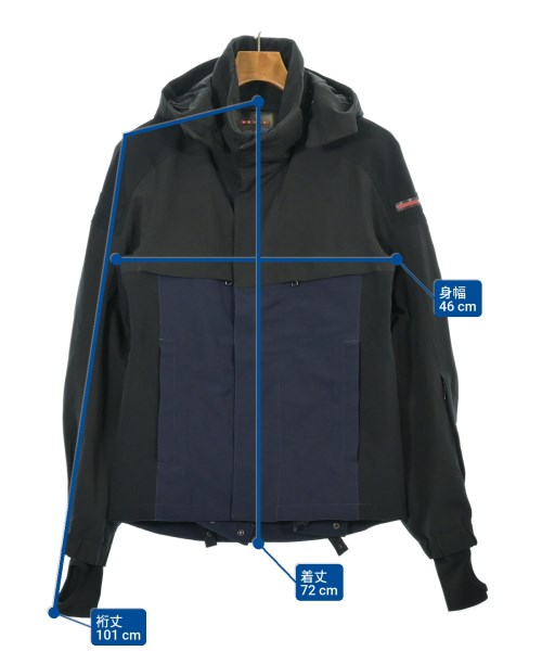 PRADA SPORT（プラダスポーツ）マウンテンパーカー 黒 サイズ:46(M位) メンズ/2200626817343
