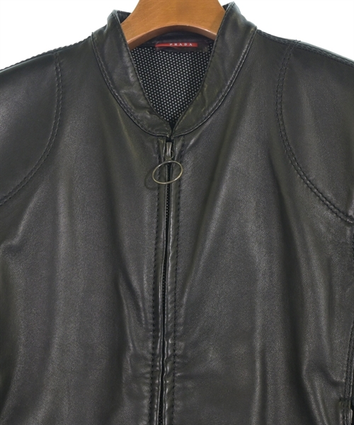 PRADA SPORT（プラダスポーツ）ライダース 黒 サイズ:50(XL位) メンズ/2200627834011