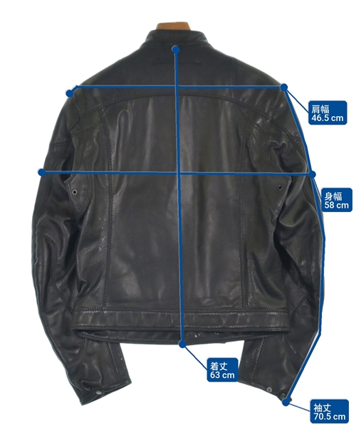 PRADA SPORT（プラダスポーツ）ライダース 黒 サイズ:50(XL位) メンズ/2200627834011