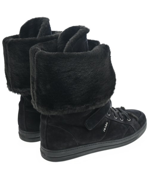 PRADA SPORT（プラダスポーツ）ブーツ 黒 サイズ:EU38(24.5cm位) レディース/2200612709034