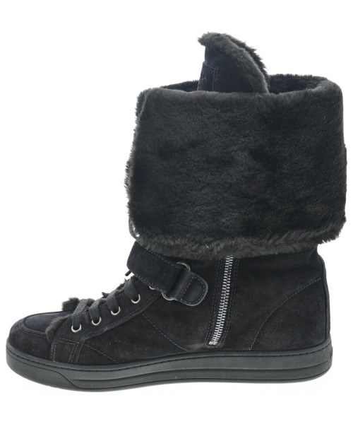 PRADA SPORT（プラダスポーツ）ブーツ 黒 サイズ:EU38(24.5cm位) レディース/2200612709034