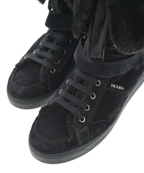 PRADA SPORT（プラダスポーツ）ブーツ 黒 サイズ:EU38(24.5cm位) レディース/2200612709034