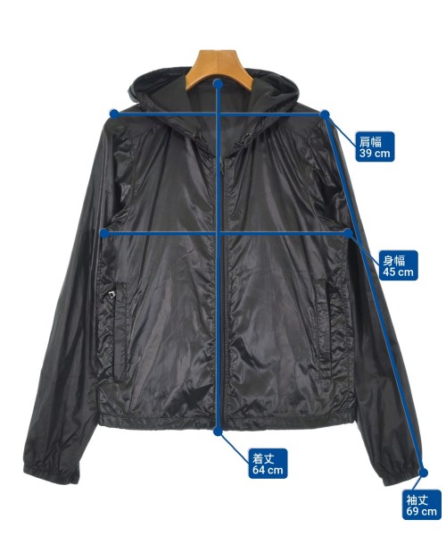 PRADA SPORT（プラダスポーツ）ブルゾン 黒 サイズ:XS メンズ/2200632318025