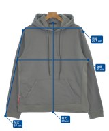 PRADA SPORT（プラダスポーツ）パーカー グレー サイズ:XL メンズ/2200616713228