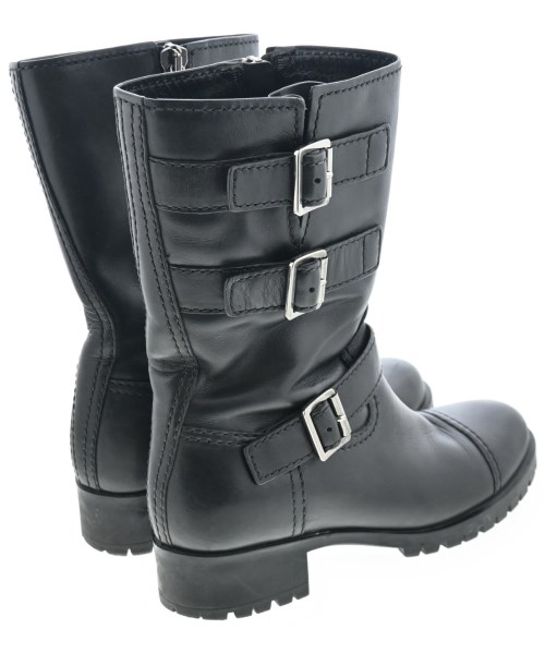 PRADA SPORT（プラダスポーツ）ブーツ 黒 サイズ:38(24.5cm位) レディース/2200618444113