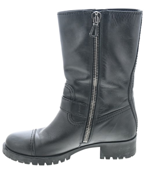 PRADA SPORT（プラダスポーツ）ブーツ 黒 サイズ:38(24.5cm位) レディース/2200618444113